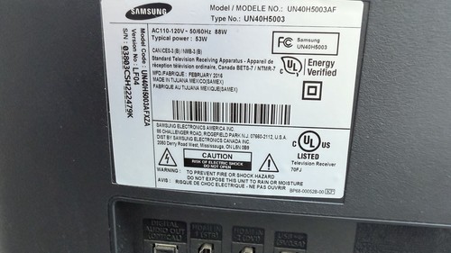 Samsung un40h5003af led - un40h5003af, in